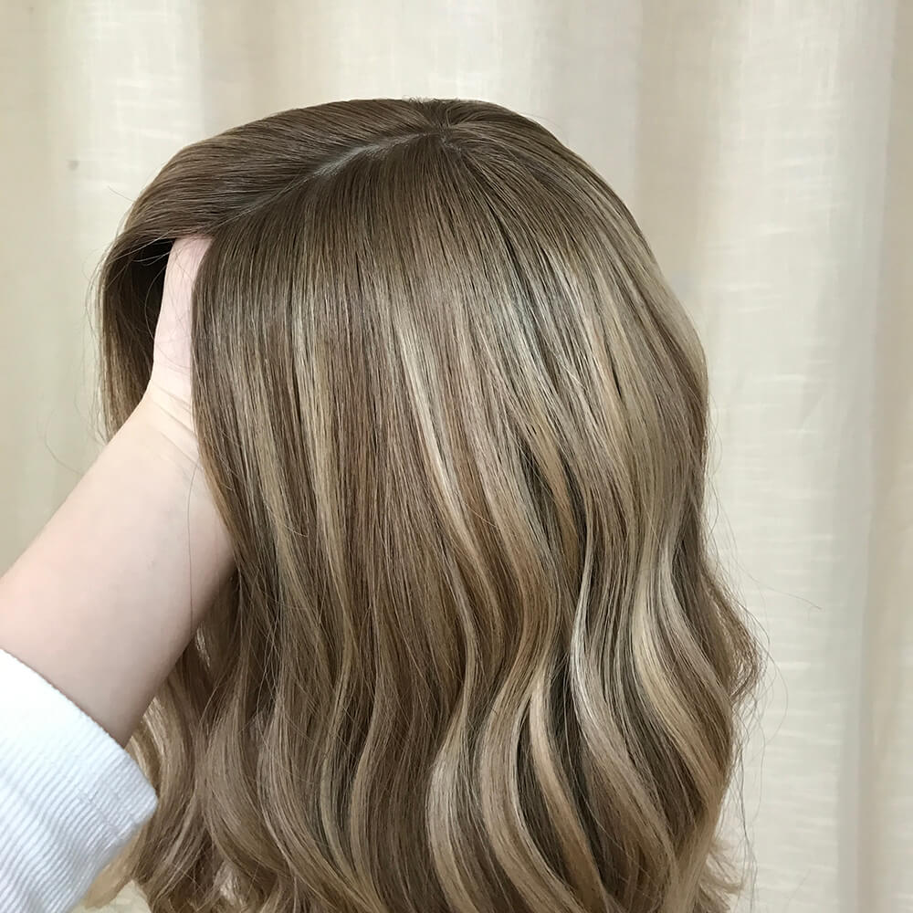 Balayage Human Hair Wigs for Women - Double Show Hair Wigs