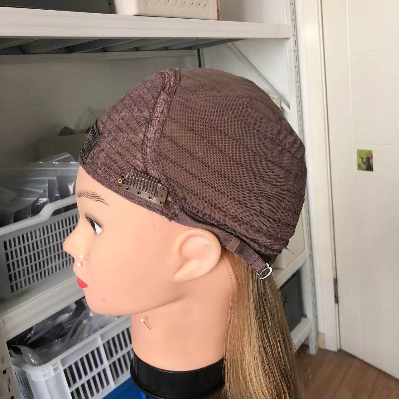 Blonde Color Brazilian Virgin Hair Sports wig - Double Show Hair Wigs