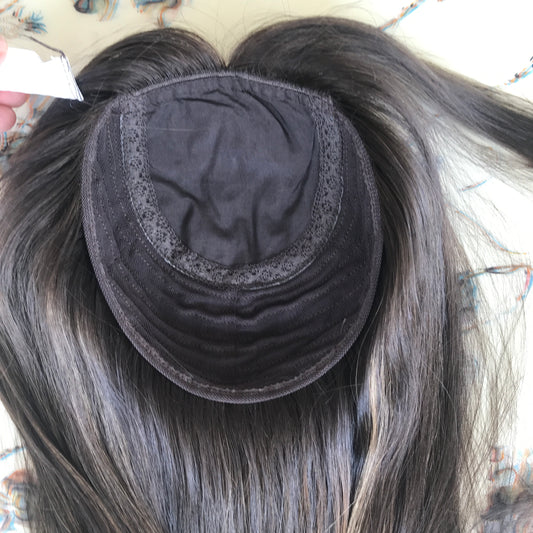 European Virgin Hair Topper for Women - Double Show Hair Wigs
