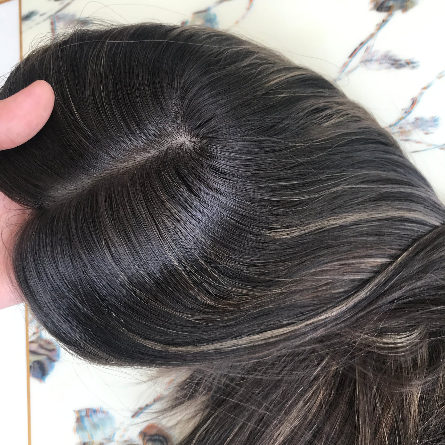 European Virgin Hair Topper for Women - Double Show Hair Wigs