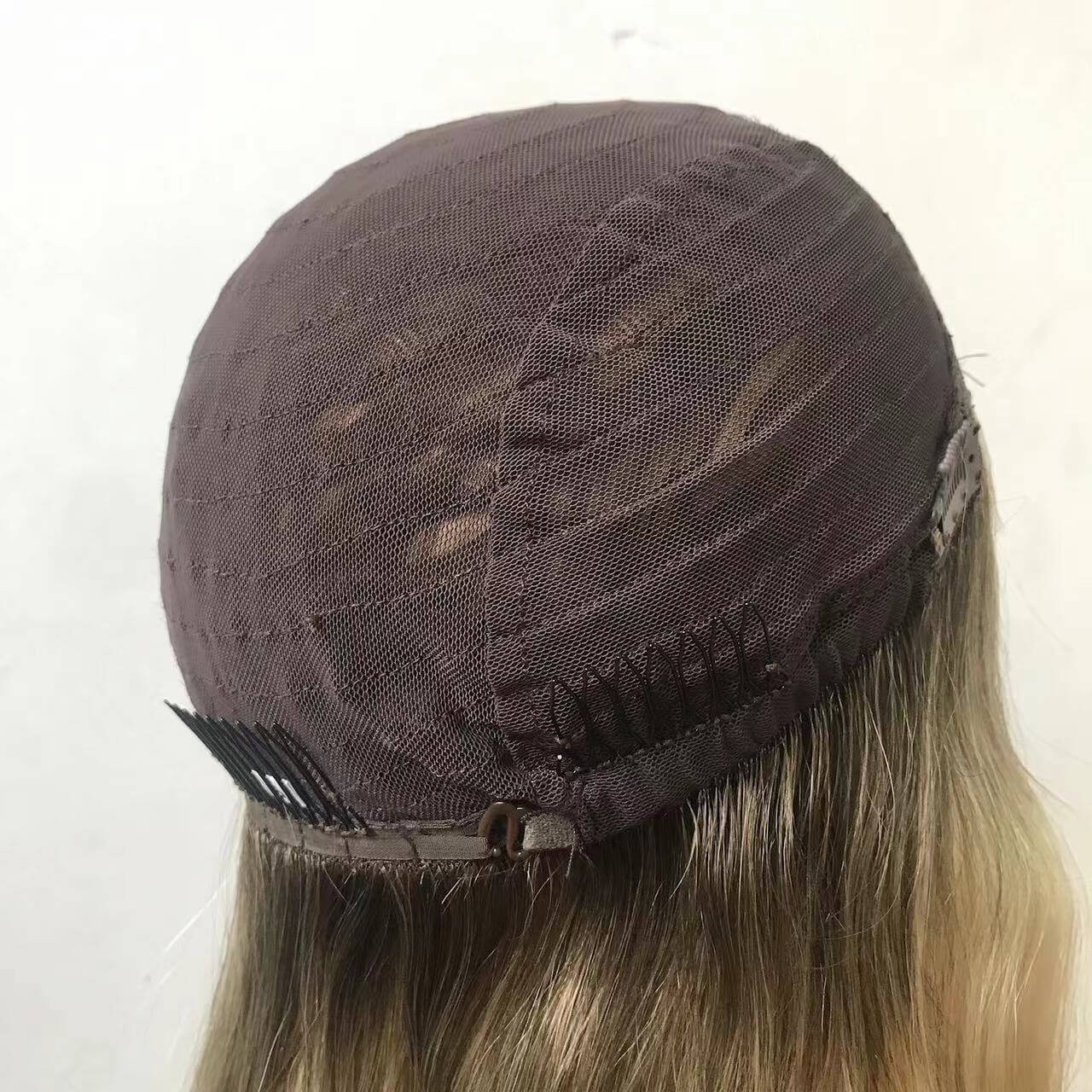 Lace Front European Virgin Hair Sports Wigs Dark Color - Double Show Hair Wigs