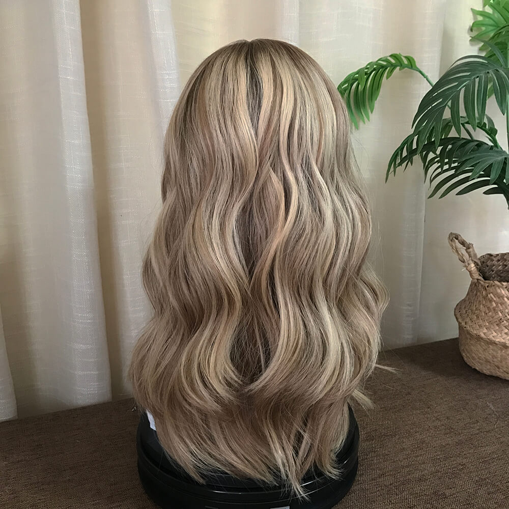 Balayage Human Hair Wigs for Women - Double Show Hair Wigs