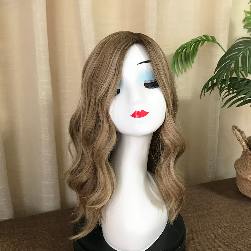 Balayage Human Hair Wigs for Women - Double Show Hair Wigs