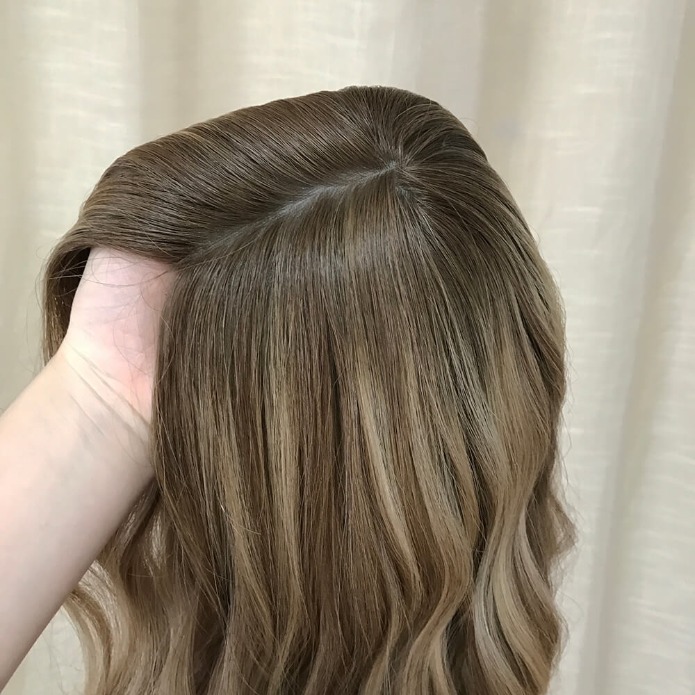 Balayage Human Hair Wigs for Women - Double Show Hair Wigs