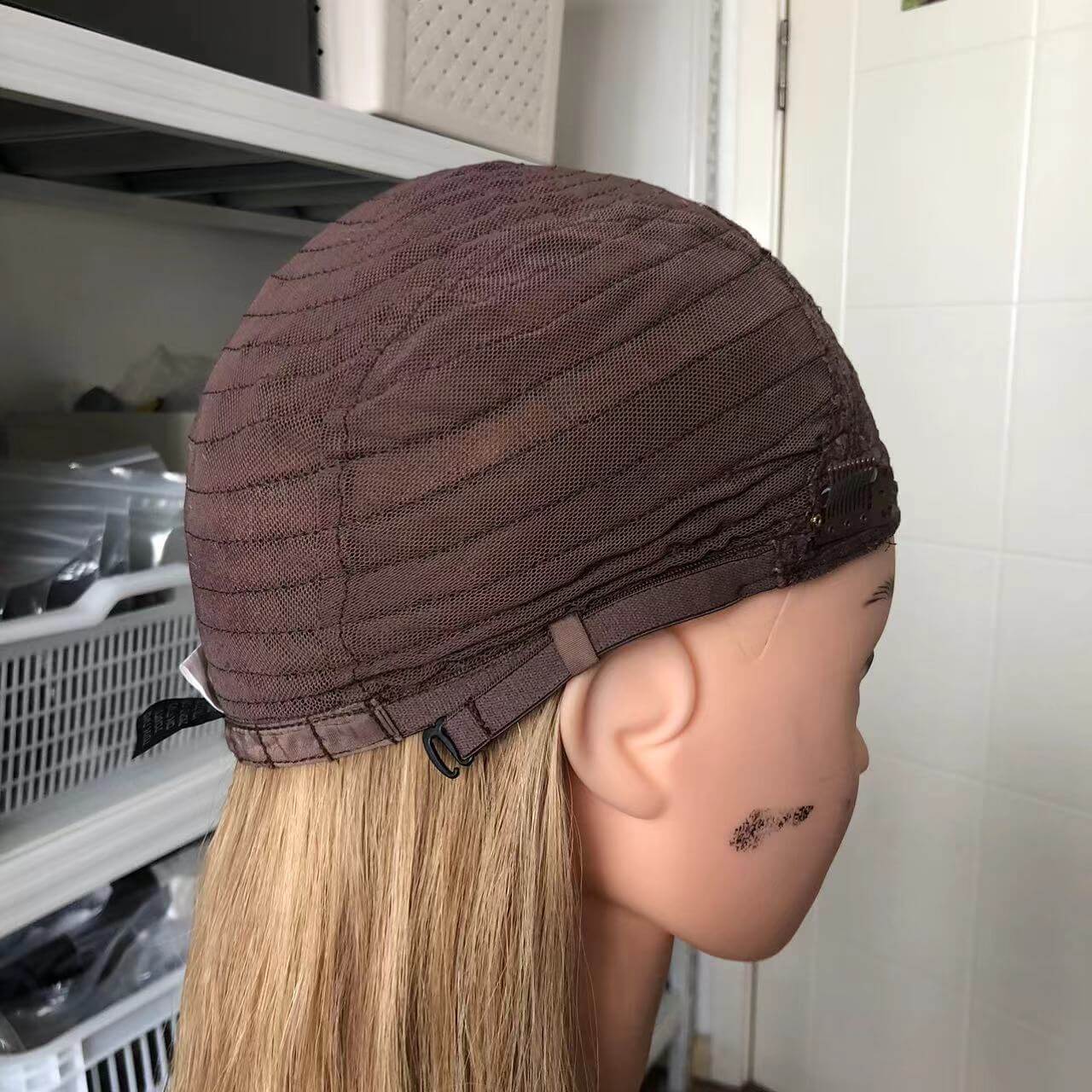 Blonde Color Brazilian Virgin Hair Sports wig - Double Show Hair Wigs