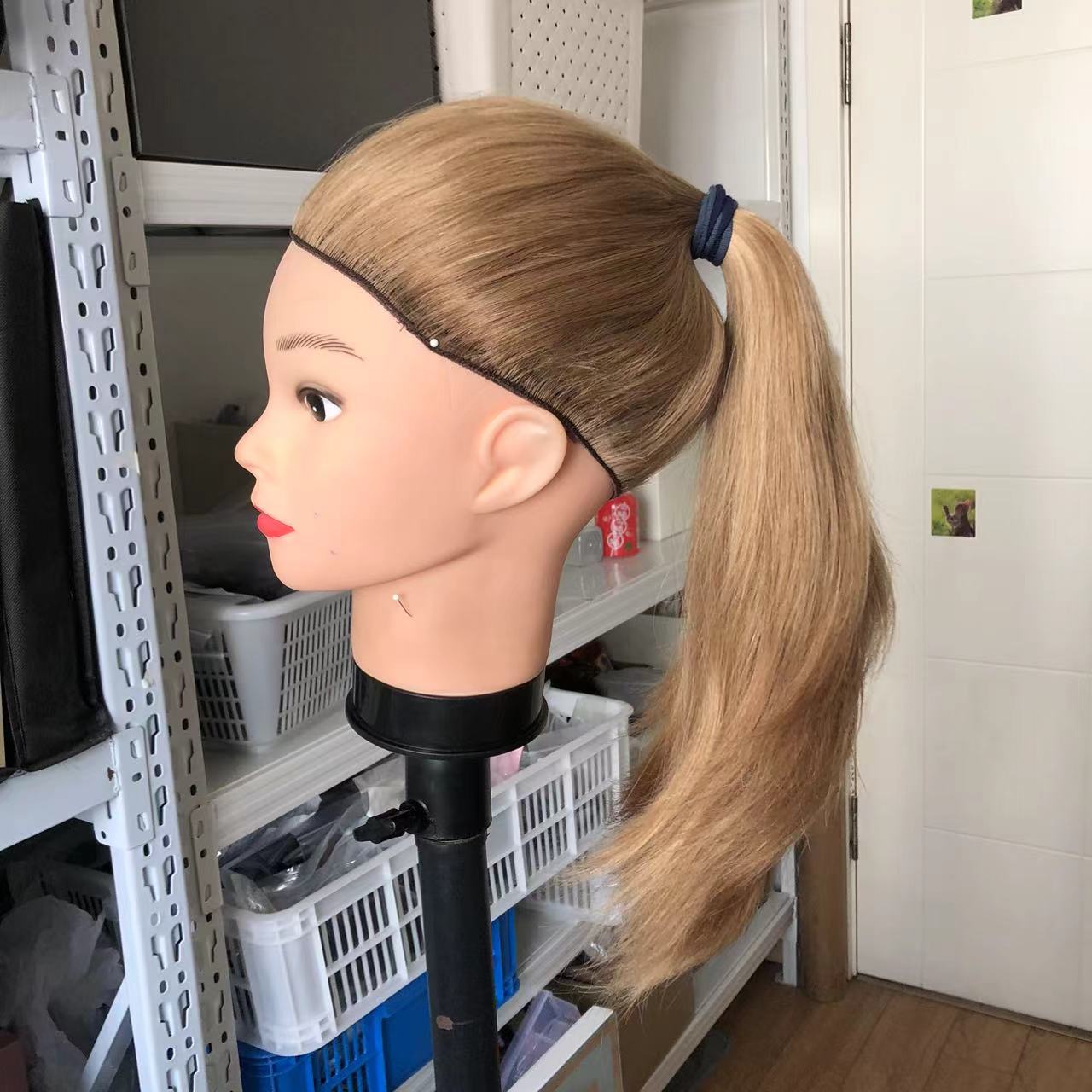 Blonde Color Brazilian Virgin Hair Sports wig - Double Show Hair Wigs