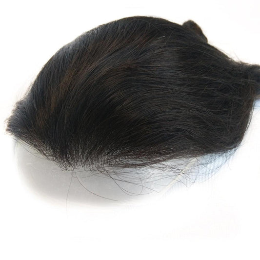 Custom Made Hair Replacement Unit for Man All V looped Flat Back Style - Double Show Hair Wigs