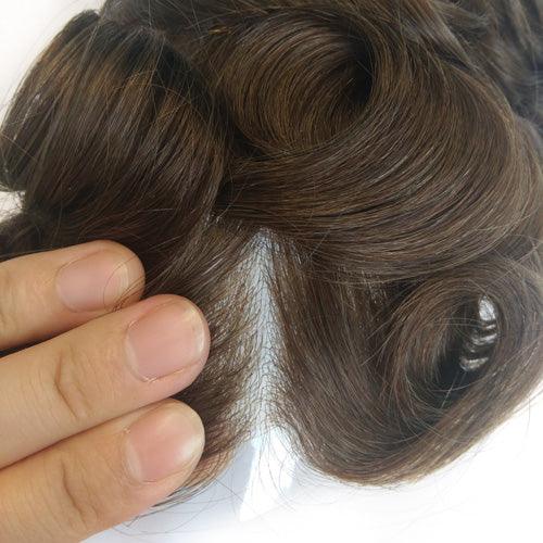 Customized Hair Pieces for Men Hair Fall Solution - Double Show Hair Wigs