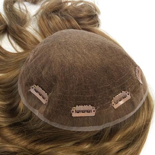 Full Lace Women Topper Hairpieces - Double Show Hair Wigs