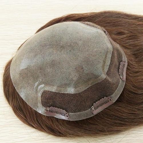 Injected Skin Women Hair Topper for Hair loss - Double Show Hair Wigs