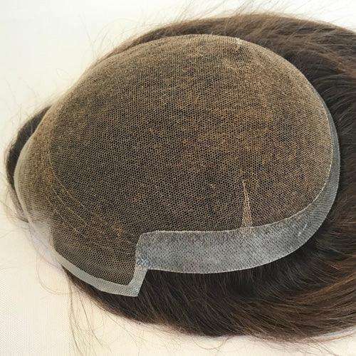 Q6 Human Hair Toupee for Women - Double Show Hair Wigs