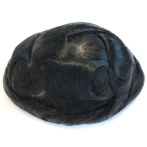 Super Thin Skin V-looped Men Hair Systems - Double Show Hair Wigs