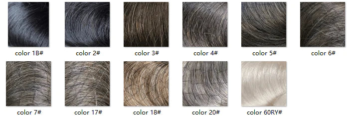 Super Thin Skin V-looped Men Hair Systems - Double Show Hair Wigs