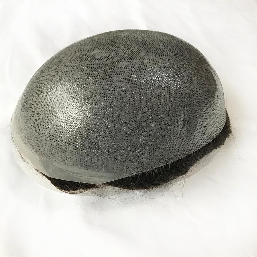 Thin Skin Hair Replacement Systems for men - Double Show Hair Wigs