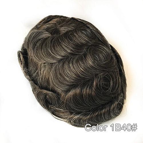 Thin Skin Hair Replacement Systems for men - Double Show Hair Wigs