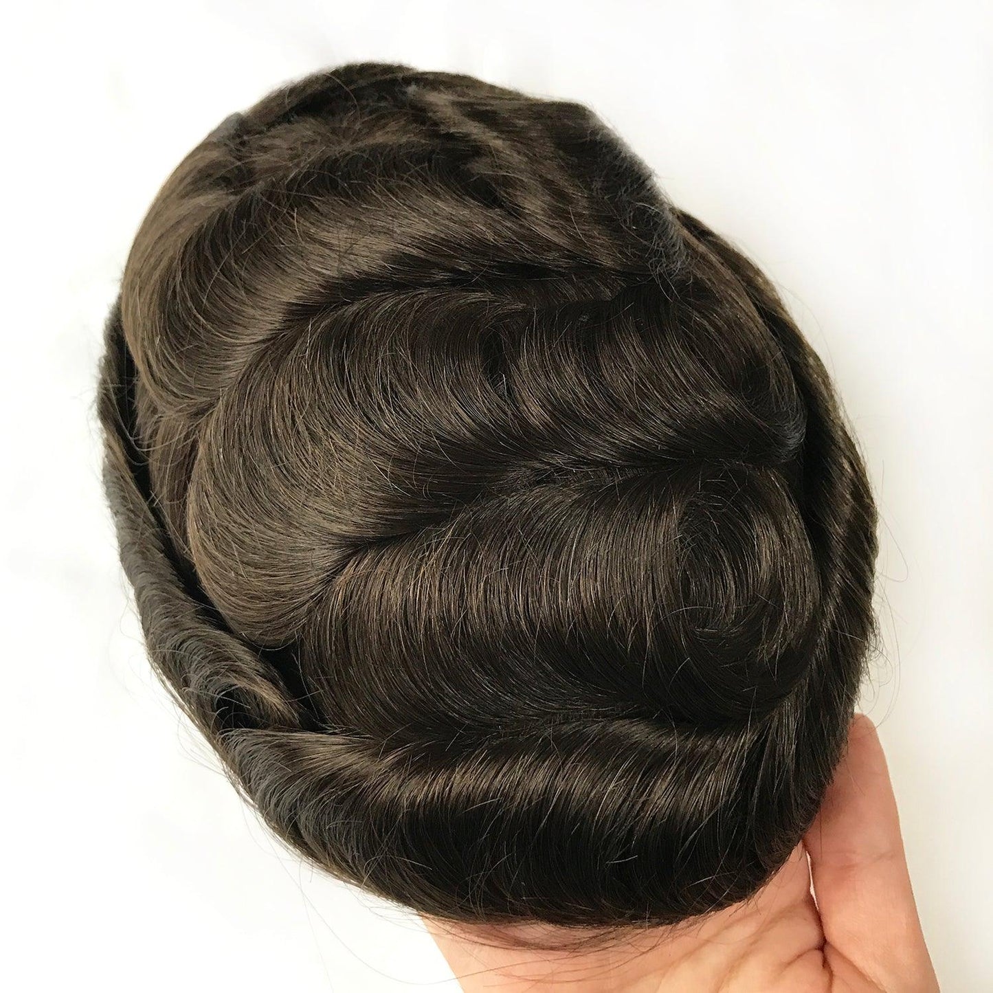 Thin Skin Hair Replacement Systems for men - Double Show Hair Wigs