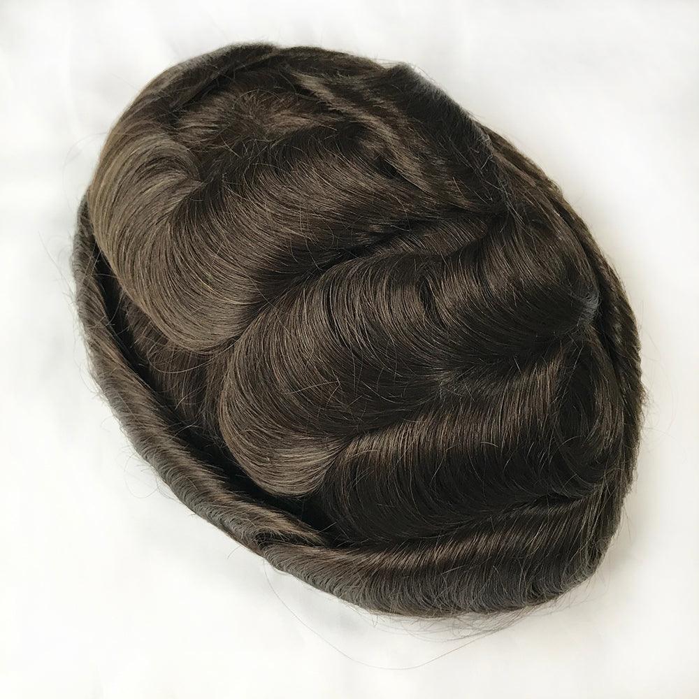 Thin Skin Hair Replacement Systems for men - Double Show Hair Wigs