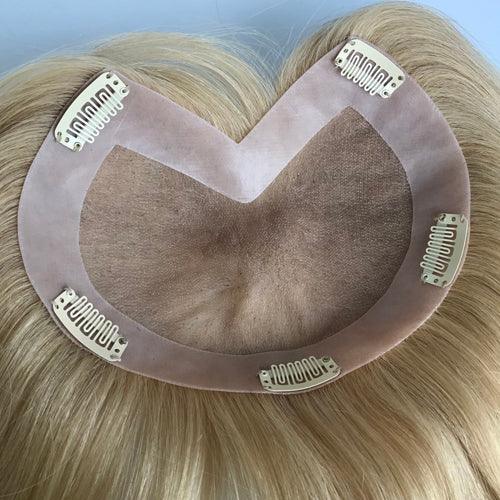 V Shape Women Hairpieces - Double Show Hair Wigs